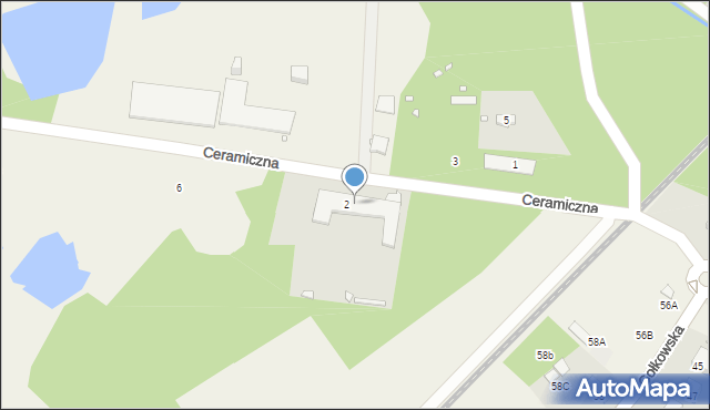 Gołków, Ceramiczna, 4, mapa Gołków