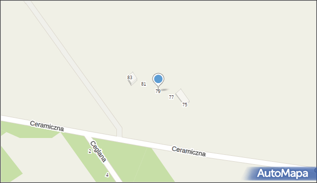 Gołków, Ceramiczna, 79, mapa Gołków
