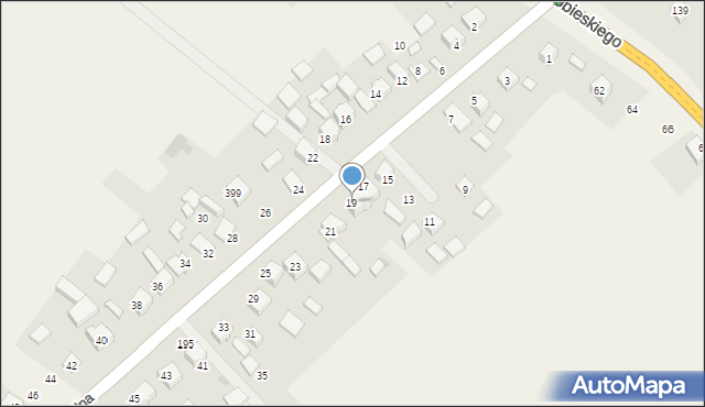 Jerzmanowice, Centralna, 19, mapa Jerzmanowice