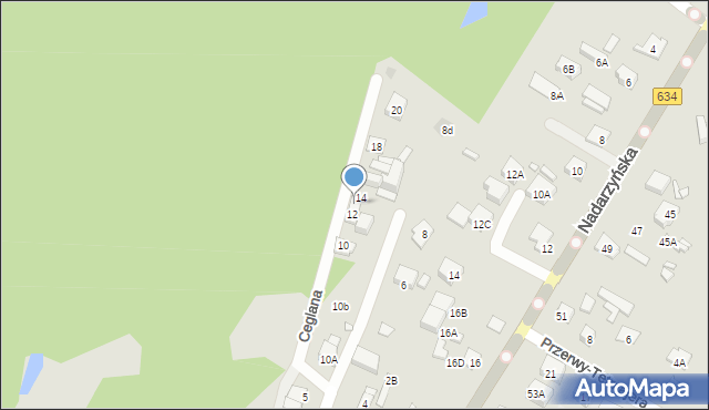 Kobyłka, Ceglana, 12A, mapa Kobyłka