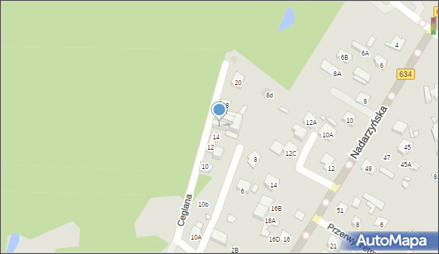 Kobyłka, Ceglana, 16, mapa Kobyłka