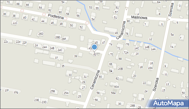 Kobyłka, Ceramiczna, 41, mapa Kobyłka