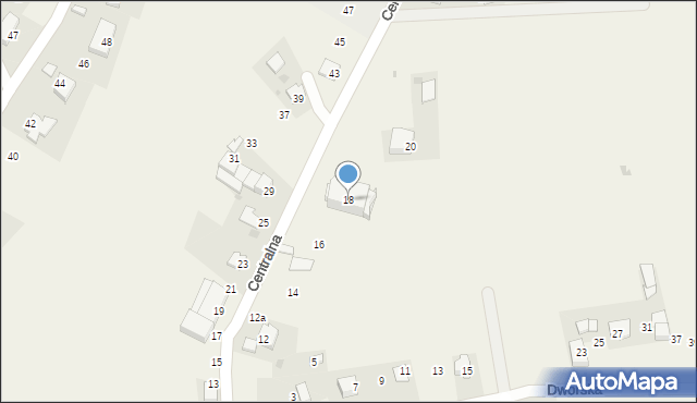 Narama, Centralna, 18, mapa Narama