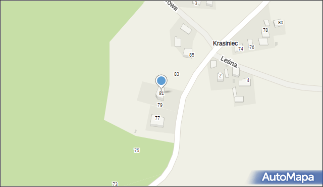 Narama, Centralna, 81, mapa Narama