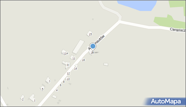 Przemyśl, Ceramiczna, 1, mapa Przemyśla