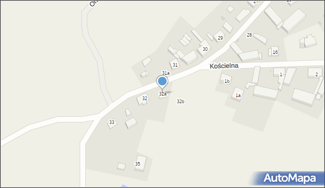 Przęsocin, Centralna, 32a, mapa Przęsocin