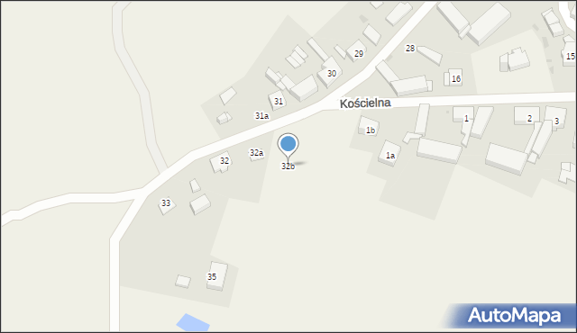 Przęsocin, Centralna, 32b, mapa Przęsocin