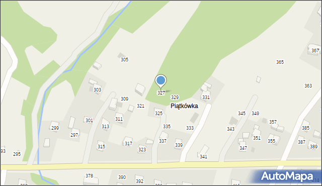 Rudnik, Centralna, 327, mapa Rudnik