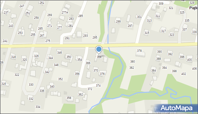 Rudnik, Centralna, 368, mapa Rudnik