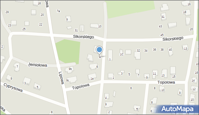 Solec Kujawski, Cedrowa, 4, mapa Solec Kujawski