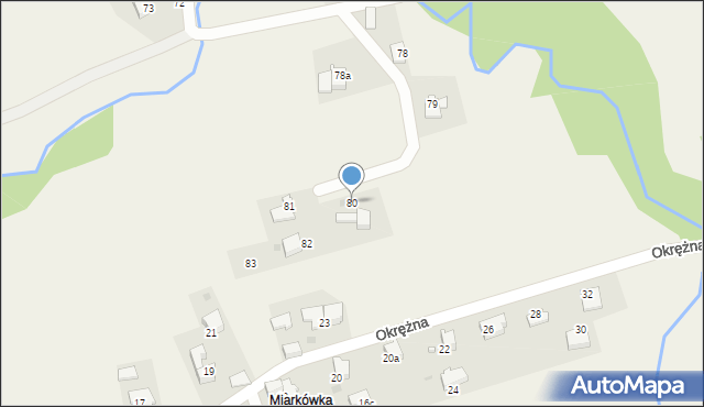 Sułkowice, Centralna, 80, mapa Sułkowice