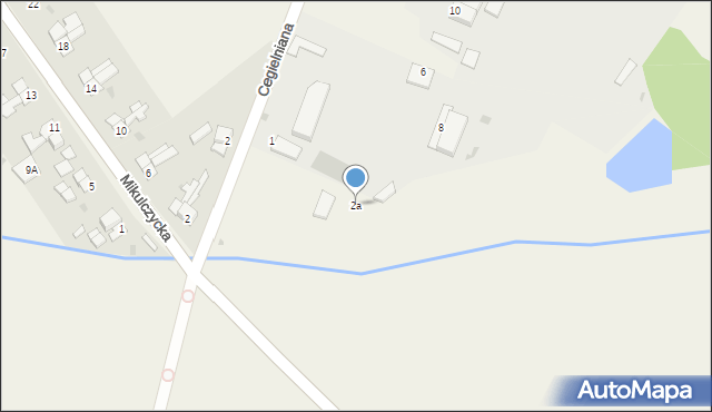 Świętoszowice, Cegielniana, 2a, mapa Świętoszowice