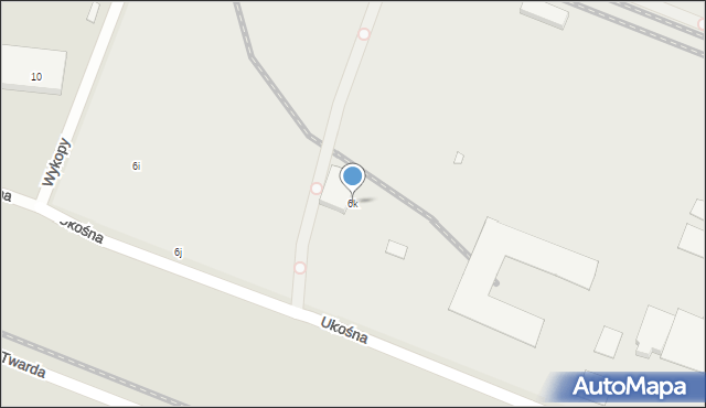 Toruń, Ceramiczna, 6k, mapa Torunia