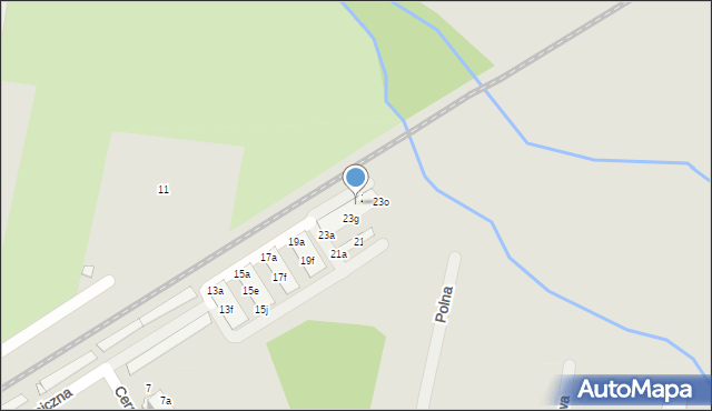 Tułowice, Ceramiczna, 25j, mapa Tułowice