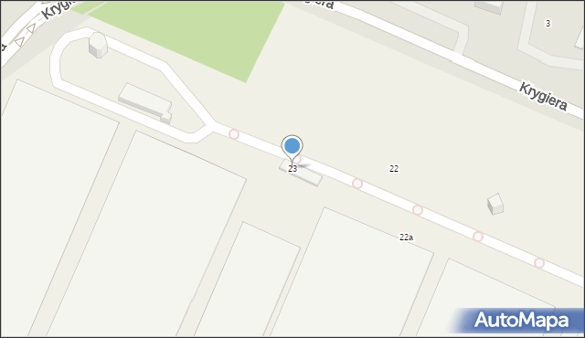 Ustowo, Cedrowa, 23, mapa Ustowo