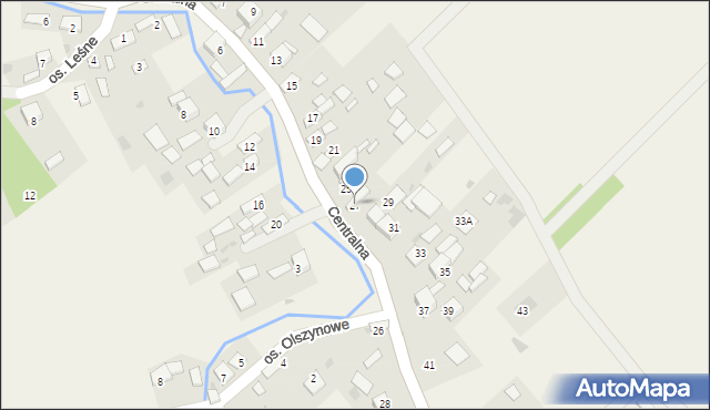 Wokowice, Centralna, 27, mapa Wokowice