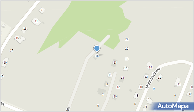 Wyrzysk, Cedrowa, 16, mapa Wyrzysk