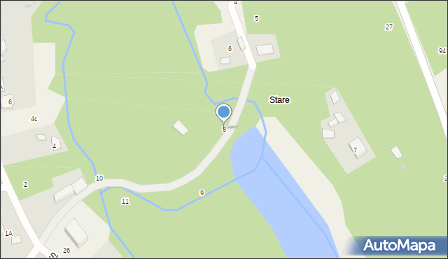 Adamowizna, Chełmońskiego M., dr., 8, mapa Adamowizna