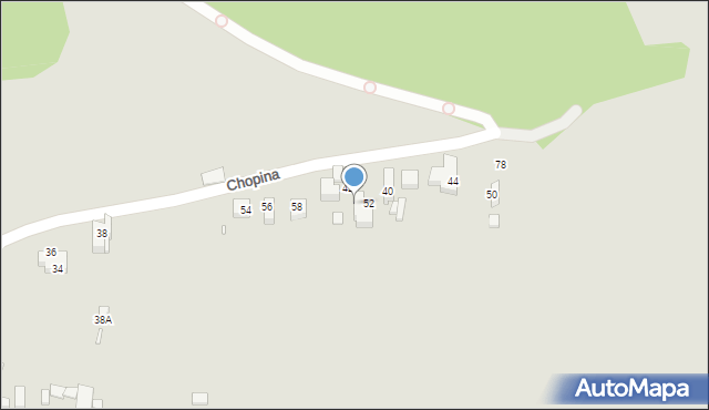 Będzin, Chopina Fryderyka, 62, mapa Będzin