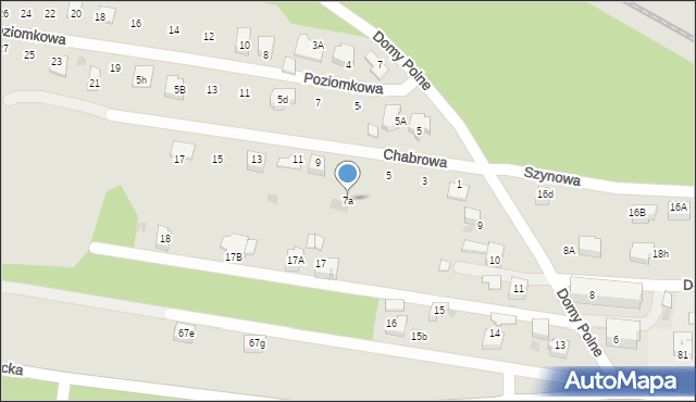 Bieruń, Chabrowa, 7a, mapa Bieruń