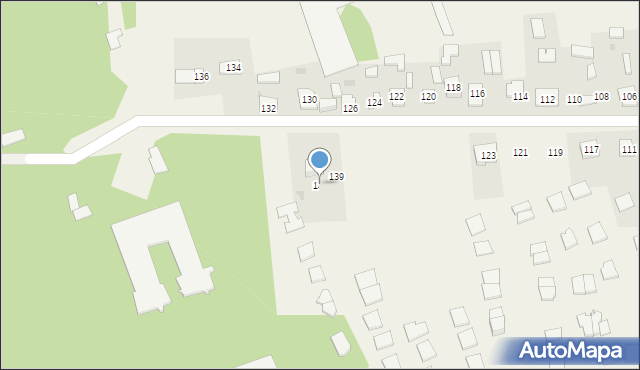 Biskupice, Chorońska, 141, mapa Biskupice