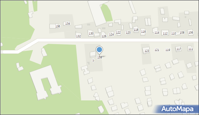 Biskupice, Chorońska, 159, mapa Biskupice