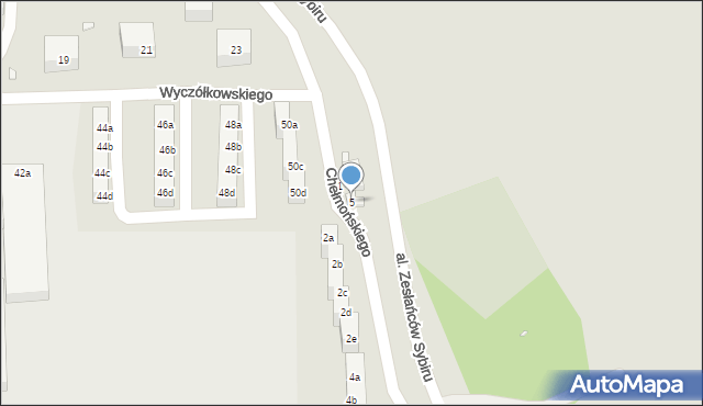 Bogatynia, Chełmońskiego Józefa, 5, mapa Bogatynia