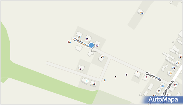 Bukowiec, Chabrowa, 18, mapa Bukowiec