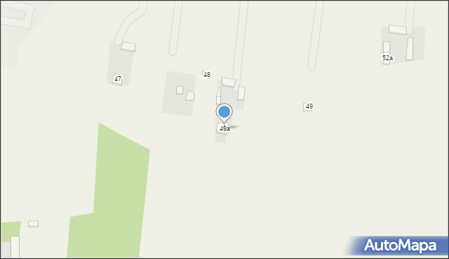 Chabielice, Chabielice, 49a, mapa Chabielice