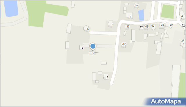 Chabielice, Chabielice, 5, mapa Chabielice