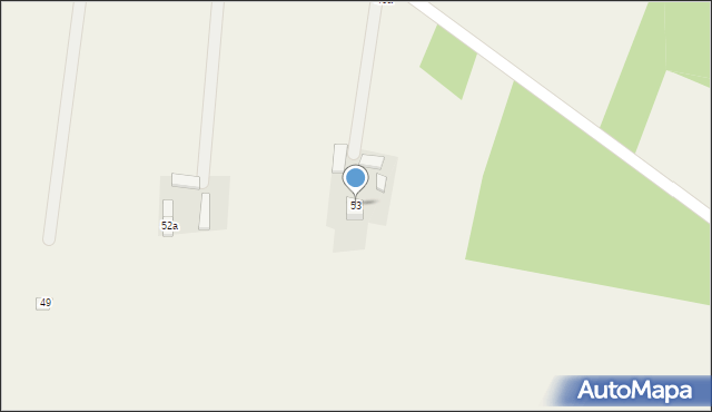 Chabielice, Chabielice, 53, mapa Chabielice