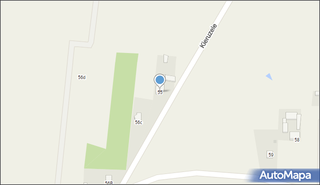 Chabielice, Chabielice, 55, mapa Chabielice