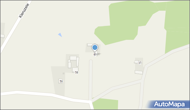 Chabielice, Chabielice, 57, mapa Chabielice