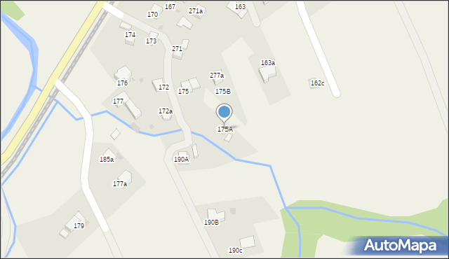 Chabówka, Chabówka, 175A, mapa Chabówka