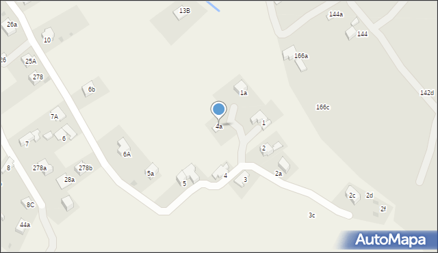 Chabówka, Chabówka, 4a, mapa Chabówka