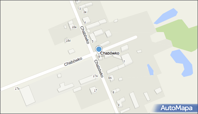 Chabówko, Chabówko, 6, mapa Chabówko