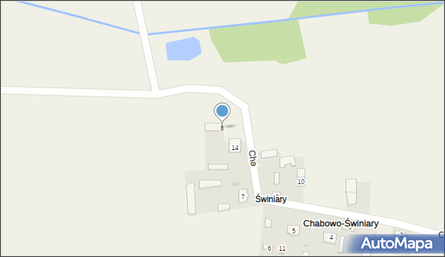 Chabowo-Świniary, Chabowo-Świniary, 8, mapa Chabowo-Świniary