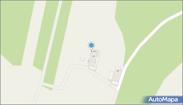 Chądzyny-Krusze, Chądzyny-Krusze, 21a, mapa Chądzyny-Krusze