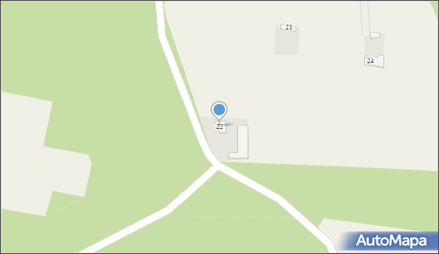 Chądzyny-Krusze, Chądzyny-Krusze, 22, mapa Chądzyny-Krusze