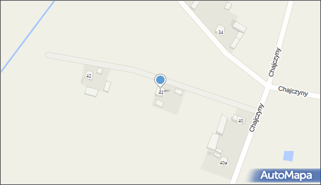 Chajczyny, Chajczyny, 41, mapa Chajczyny