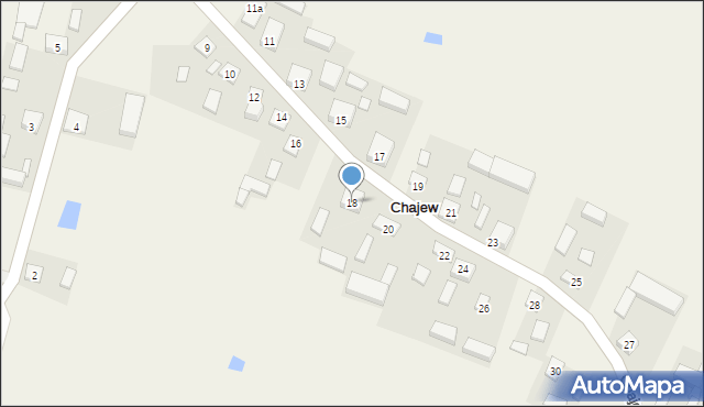 Chajew, Chajew, 18, mapa Chajew