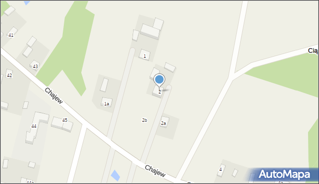 Chajew-Kolonia, Chajew-Kolonia, 2, mapa Chajew-Kolonia
