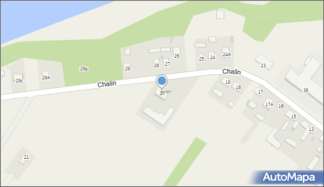 Chalin, Chalin, 20, mapa Chalin