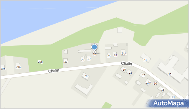 Chalin, Chalin, 26, mapa Chalin