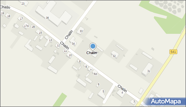 Chalin, Chalin, 35, mapa Chalin