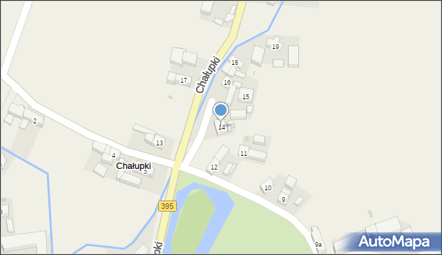 Chałupki, Chałupki, 14, mapa Chałupki