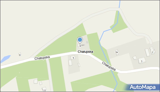 Chałupska, Chałupska, 4, mapa Chałupska