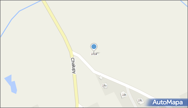 Chałupy, Chałupy, 101a, mapa Chałupy