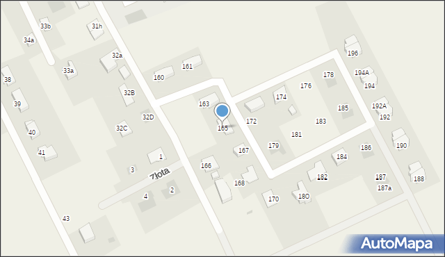 Chałupy, Chałupy, 165, mapa Chałupy