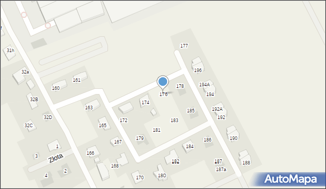 Chałupy, Chałupy, 176, mapa Chałupy